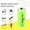 Exell Battery 2/3AA NiMH 700mAh 1.2V Button top Rechargeable Battery EBC-506 - alternate 3